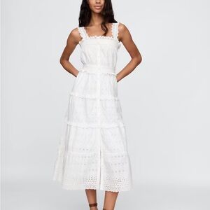 Gap X DOEN Eyelet MIDI Dress